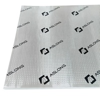 Alfombrilla Insonorizante para Automóvil de la Marca Silver Aslong |   Lámina Amortiguadora de Butilo para Reducción de Ruido |   Material de Aislamiento y Insonorización para Automóviles