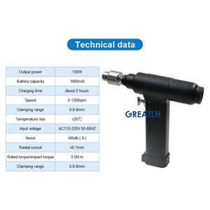 Perceuse orthopédique vétérinaire <span class=keywords><strong>Bojin</strong></span> <span class=keywords><strong>Drill</strong></span> Perceuse osseuse médicale pour instrument chirurgical orthopédique - Product Image 3