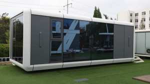Sang Trọng Modular Ngoài Trời Container Prefab Không Gian Nhà Viên Nang Cho Bên Bờ Hồ Nhà Ở - Product Image 4