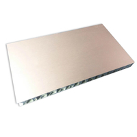 Panneau en nid d'abeille en aluminium découpé sur mesure par CNC pour revêtement de colonne ONEBOND OB-AHP, épaisseur 0,5 à 2 mm, résistant à l'eau, durée de vie supérieure à 5 ans