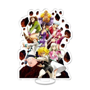 Sept <span class=keywords><strong>péchés</strong></span> <span class=keywords><strong>capitaux</strong></span> Sin Wrath Meliodas Hawk Anime périphérique acrylique Transparent personnage Silhouette Standee décoration de bureau - Product Image 2