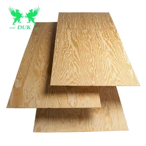 Bon prix construction en bois dur 1200x2400mm contreplaqué structurel meilleure qualité