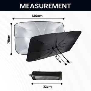 Wholesale Foldable Car Sun <b>Shade</b> Umbrella for Windshield UV Protection Sun Visor Cover Car Accessories - Product Image 2
