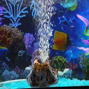 Pedra coral vulcânica para decoração de aquários, acessório de paisagem para aquários, bomba de oxigênio, pedra de bolha para aquários e aquários - Product Image 3