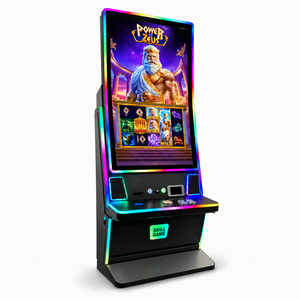 Máquina de Juegos de Habilidad con Pantalla Táctil Curva de 43 Pulgadas, Gabinete Arcade que Funciona con Monedas, con Luces LED RGB, Juego de Hucha para el Mercado Estadounidense - Product Image 1