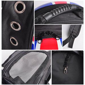Transparent Cat <b>Backpack</b> Round PVC Breathable Pet Carrier for Outings - Product Image 4