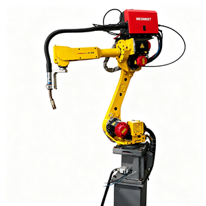 <span class=keywords><strong>Robot</strong></span> de <span class=keywords><strong>Soldadura</strong></span> FANUC de <span class=keywords><strong>Segunda</strong></span> <span class=keywords><strong>Mano</strong></span>, 6 Ejes, Alcance de 1437 mm, Repetibilidad de 0,08 mm, Soldador de Arco MIG TIG Reacondicionado para Estructuras de Acero - Product Image 4