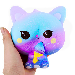 ของเล่นบีบได้รูปไอศกรีม PU นุ่ม ปลอดสารพิษ สำหรับเด็กชายและเด็กหญิง ช่วยบำบัดมือ - Product Image 5