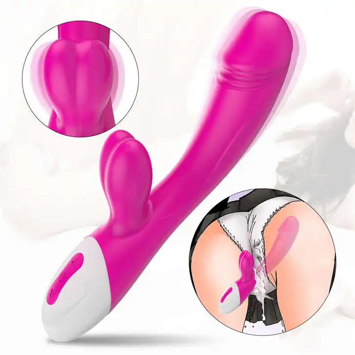 Vibrador portátil alimentado por USB, mini vibrador realista, estimulador de clitóris e ponto G, brinquedo sexual para mulheres e meninas, ideal para uso em mulheres e meninas