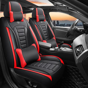 2025 yeni her şey dahil tam deri 5 koltuklu araba koltuk minderi tüm sezon lüks evrensel araba koltuğu kapakları tam Set - Product Image 1