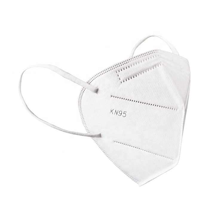 Personal Protective Kn95 Masks Adult Size White Anti-dust Foldable Face Mask windproof anti dust face mask