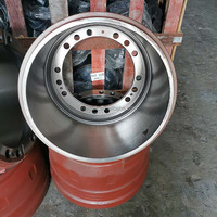 Hochfeste Schwerlast-Hinterrad-Bremstrommel-Baugruppe WG9112450001 für Shaanxi Shacman Automobile LKWs