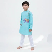 Setelan Kurta Pajama Anak Laki-Laki Terlaris dengan Jaket Nehru untuk Pesta Pernikahan dan Acara Lainnya Tersedia dengan Harga Kompetitif