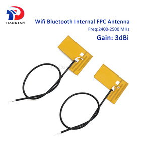 <span class=keywords><strong>Antena</strong></span> Interna de Microstrip Wifi de 2.4g, Adhesivo de 3M, Wifi de 2.4ghz, 3dbi, Flexible, MHF4, Ufl, Fpc - Product Image 6