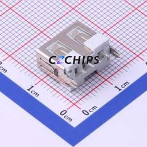 USB-246-BRW USB Connector Through hole Component (THT) Connector Type-A USB 2.0 Female Through Hole - Product Image 2