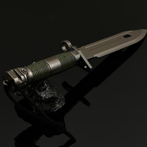 Accesorios <span class=keywords><strong>de</strong></span> <span class=keywords><strong>juego</strong></span> Arena Breakout M9 Saber mango <span class=keywords><strong>de</strong></span> aluminio recubierto sin hoja cuchillo plegable táctico <span class=keywords><strong>de</strong></span> <span class=keywords><strong>supervivencia</strong></span> al aire libre en Stock - Product Image 3