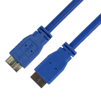 Câble USB 3.0 mâle vers Micro B de 1,5 m, vitesse jusqu'à 5 Gbps, charge rapide 3A
