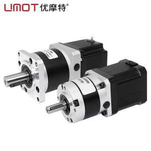 Umot tốt nhất bán NEMA 17/23 3.4-25n. M 225 vòng/phút tỷ lệ 4:<span class=keywords><strong>1</strong></span>-100:<span class=keywords><strong>1</strong></span> vành đai bánh răng giảm tốc hướng động cơ bước với hộp Số động cơ hộp số - Product Image 6