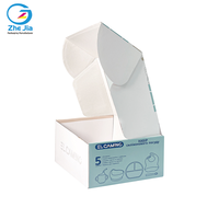 Boîte d'expédition personnalisée avec fenêtre, boîte cadeau en carton ondulé pour présentation, emballage électronique pour écouteurs et étuis de téléphone