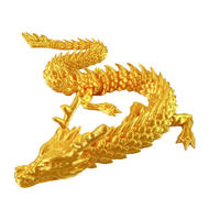 NOVA PRINT 3D, Dragón Animal Impreso en 3D, Modelo de Escritorio Creativo y Artístico, Hecho en China, Edades 12+