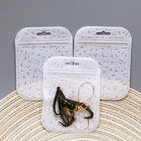 Sacs à fermeture éclair pour étuis de téléphone, sacs d'emballage de haute qualité pour accessoires, nouveau type de sacs à fermeture éclair non tissés, pochette à fermeture éclair blanche, plastique Bopp