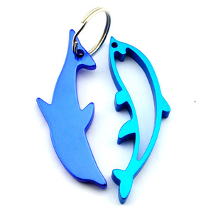 Porte-clés OEM en gros d'usine, décapsuleur de mariage, décapsuleur de bière et de vin en aluminium, porte-clés personnalisés - Product Image 3