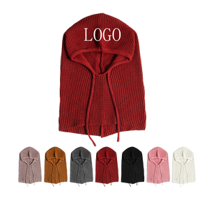 उच्च गुणवत्ता वाली कपास सर्दियों के बैलाकलव प्लग स्की गर्दन कॉलर इयरमफ बीनी टोपी यूनिसेक्स खेल समायोज्य कस्टम बैलाकलव - Product Image 1