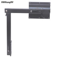 HWHongRV Pied de table réglable en alliage d'aluminium de qualité supérieure pour camping-car, pivotant à 360 degrés, support de mobilier intérieur pour fourgon aménagé et camping-car
