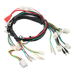 GOOFIT Ensemble de faisceau de câbles pour ATV Remplacement pour 4 temps 50cc 70cc 90cc 110cc 125cc ATV <span class=keywords><strong>chinois</strong></span> <span class=keywords><strong>Quad</strong></span> Dirt Pit Bike Go Kart - Product Image 1