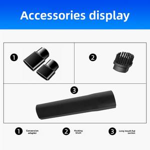 Aspirateur de voiture sans fil, aspiration puissante, aspirateur portable à main pour le detailing et le nettoyage de l'intérieur de la voiture - Product Image 6