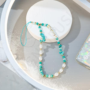 2025 <span class=keywords><strong>perle</strong></span> chaîne de téléphone <span class=keywords><strong>portable</strong></span> pour femmes filles perlées sangle de téléphone <span class=keywords><strong>portable</strong></span> lanière Anti-perte <span class=keywords><strong>cordon</strong></span> suspendu - Product Image 3