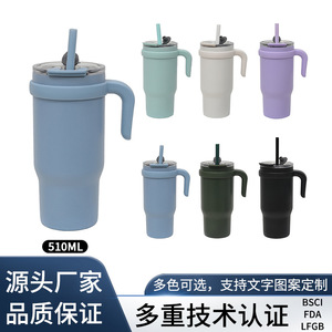 Stainless Steel Tumbler 304 Insulated With Handle Outdoor <b>Portable</b> Travel Cup Double Wall <b>Vacuum</b> Insulated 12-24 Hours - Product Image 5