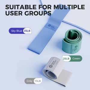 Không trượt silica gel đàn hồi vải hip vòng tròn chiến lợi phẩm kháng ban nhạc 35lb bền cho chân và mông tập thể dục - Product Image 5