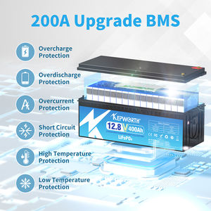 Kepworth Canadá/EE. UU. Stock LiFePO4 Batería 12V 400Ah para RV Solar Marine y Off-grid 12,8 V 400Ah Lifepo4 Batería 5120Wh - Product Image 4