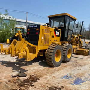 Niveleuse Caterpillar CAT 140K 160H d'occasion fabriquée au Japon avec chargeur frontal et entraînement par dérapage à Shanghai - Product Image 1