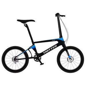 จักรยานพับได้รุ่นใหม่ปี 2026 มินิ BMX ขนาด 22 นิ้ว โครงคาร์บอนไฟเบอร์ T800 พร้อมล้ออะลูมิเนียมอัลลอยด์ เกียร์ 22 สปีด เบรคไฮดรอลิกดิสก์ - Product Image 4
