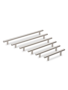 Rắn thép không gỉ t Bar xử lý tủ quần áo tủ đồ nội thất phần cứng nhà bếp Tủ Ngăn Kéo cửa kéo xử lý - Product Image 2