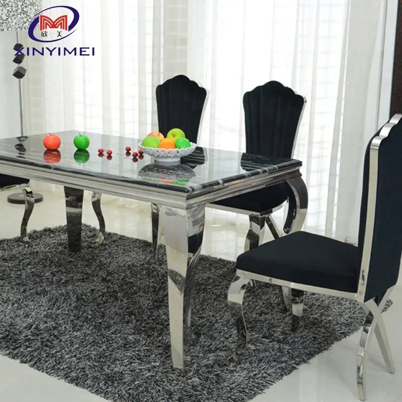 Popularホテルで使用される高品質の高級モダンなダイニングテーブル王室パーティーテーブル