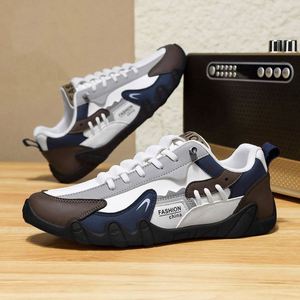 2026 Spring Summer New Men's Niche High-end Style Skateboard Shoes Fashion Slip-on Low-<b>top</b> Soft-soled Forrest Gump <b>PVC</b> Upper - Product Image 3