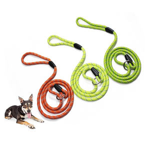 समायोज्य नायलॉन चिंतनशील पर्ची लीड पालतू पालतू कुत्ते के लिए रस्सी कस्टम कुत्ते पट्टा - Product Image 1