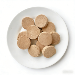 Friandises pour chats et chiens : Galettes de jaune d'œuf lyophilisées, naturelles, riches en protéines, sans céréales, pour régime alimentaire <span class=keywords><strong>cru</strong></span>, vente en gros OEM en vrac - Product Image 3