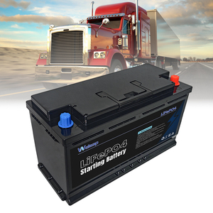 内置 BMS 12V 1300CCA 110Ah-150Ah LiFePO4 启动电池，适用于重型发动机启动 - Product Image 1