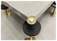 Plancher surélevé en ciment haute résistance pour le câblage des bureaux dans les immeubles de bureaux