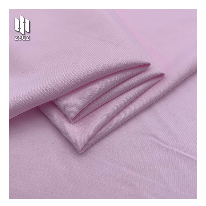 Wholesale Ultra Fine Fiber Bamboo Twill 20%V 40%Polyester 40%Natural Fibers Silky Comfortable Shirt Skirt Uniform Boys Plain Dye