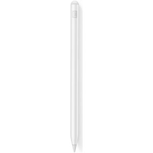 Stylet blanc pour iPad 2, stylet capacitif actif en aluminium pour écran tactile de téléphone portable avec pointe de remplacement - Product Image 1