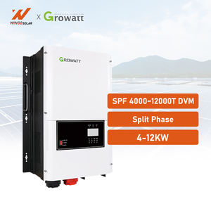 Growatt SPF 12000T 12kw 10kw 8kw 6kw DVM系列分相混合离网太阳能逆变器48V 120/240V纯正弦波 - Product Image 1
