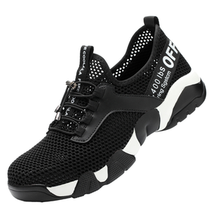 Nouvelles baskets de sport à semelle épaisse pour hommes, noires, décontractées, respirantes, collection Printemps 2025, style classique et extra brillant - Product Image 1