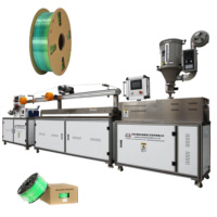 Extrudeuse de filament d'imprimante 3D AFE-30 automatique à vis unique pour la fabrication de fils XPS PVC WPC PS PP PE Autres plastiques