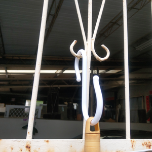 Taiwan Marque 9Mm S Crochet 16Cm Multifonctionnel En Forme De S Crochet En Plastique Utilisation pour Salle De Bains - Product Image 5