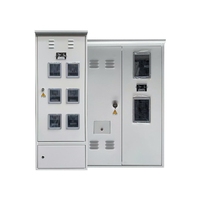 Boîtier de distribution d'électricité triphasé industriel et intérieur/extérieur personnalisé, étanche IP66, 380V/400V, certifié, avec serrure